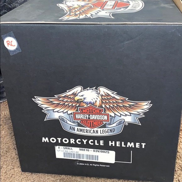 LIKE NEW Harley Davidson Motorcycle Helmet - Picture 8 of 8